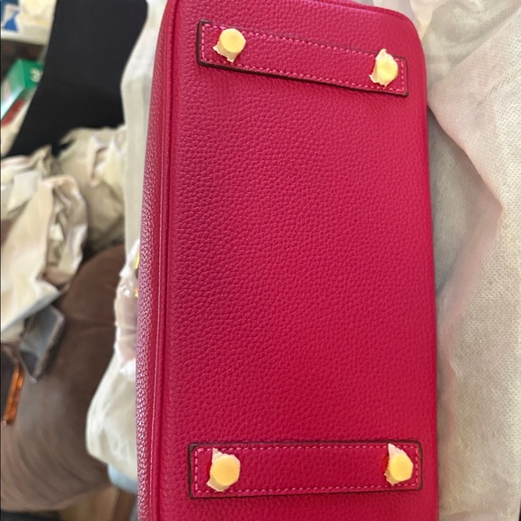 Vibrant Fuchsia Satchel Bag - Picture 8 of 12